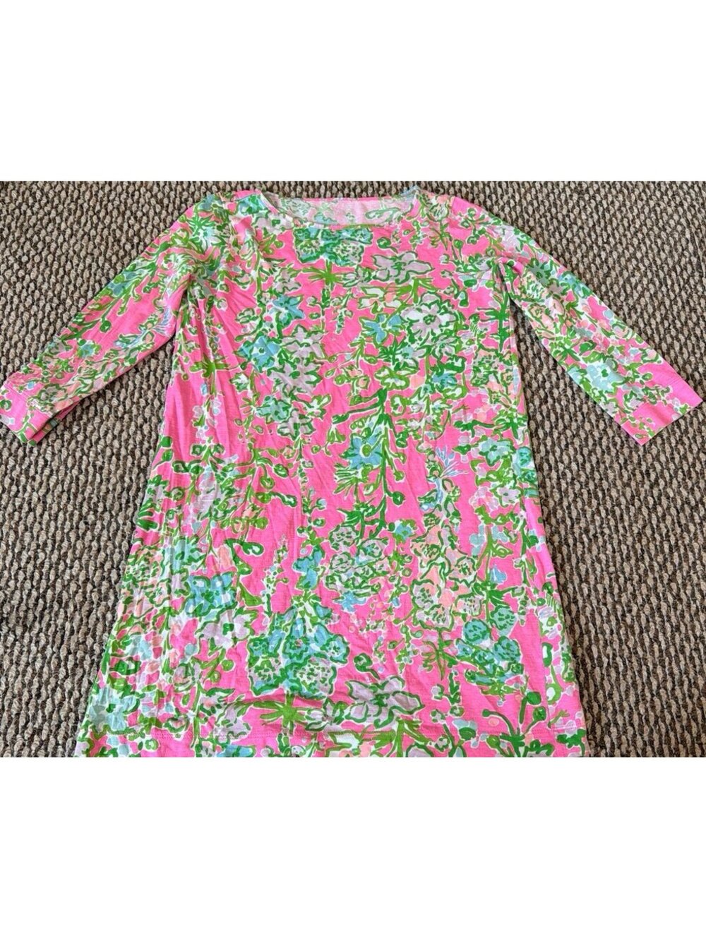 Lilly Pulitzer Dress Womens Small Pink Sophie Southern Charm Beach Summer Mini.